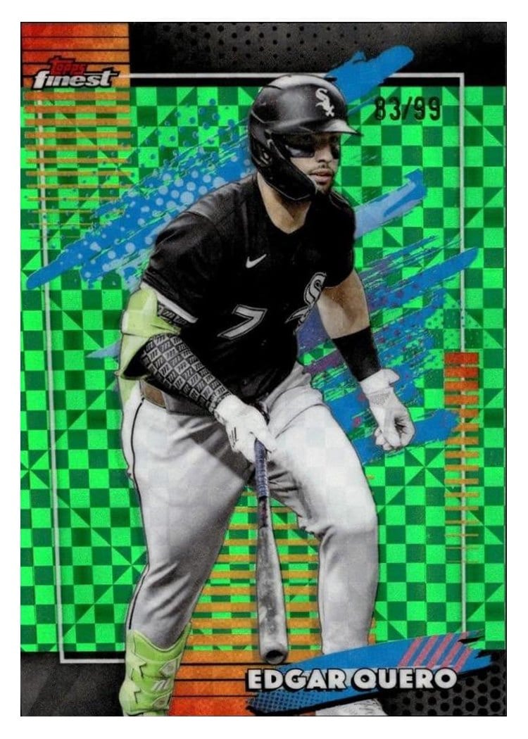 2026 Topps Finest Edgar Quero #117 card