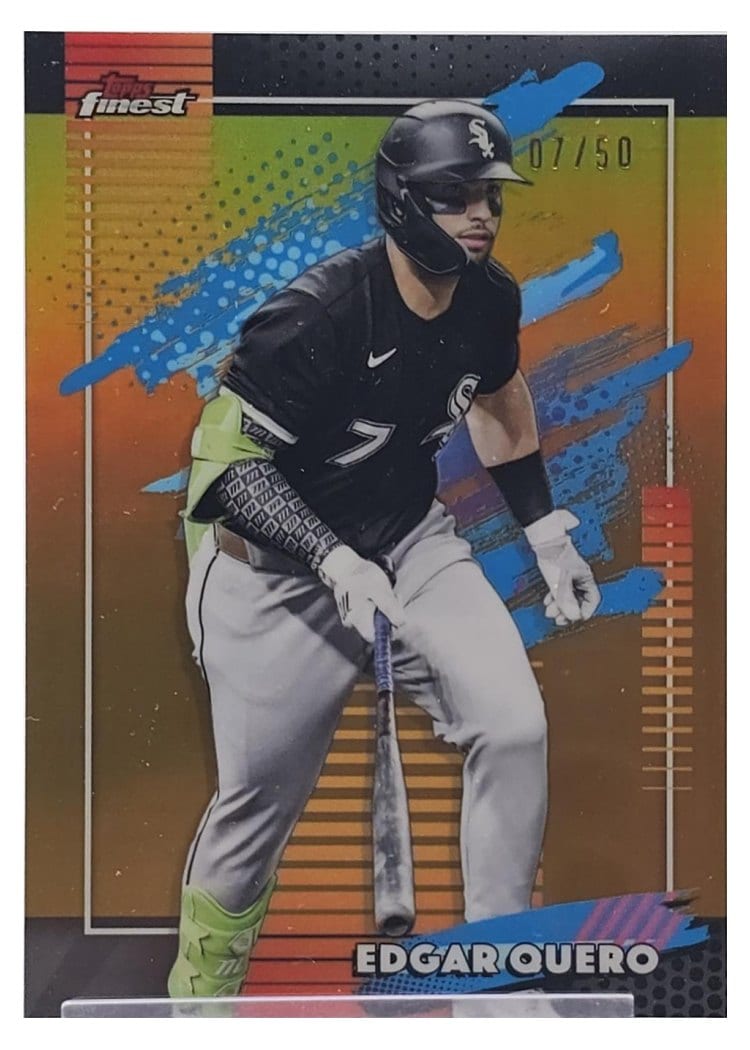 2026 Topps Finest Edgar Quero #117 card
