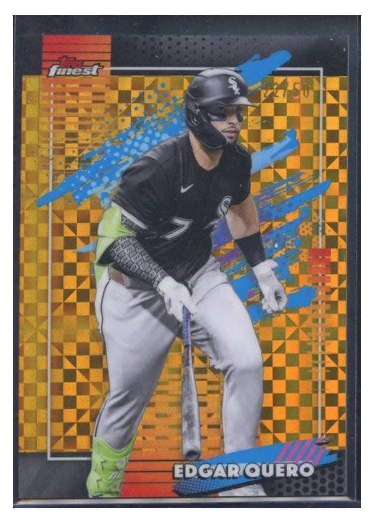2026 Topps Finest Edgar Quero #117 card