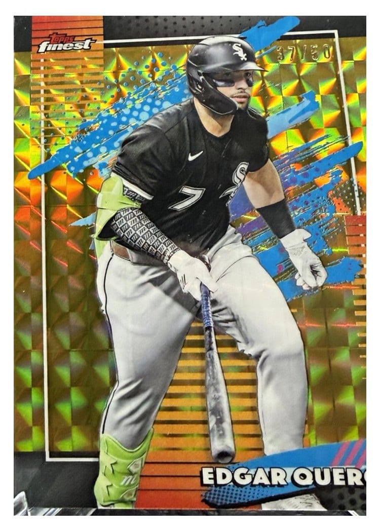 2026 Topps Finest Edgar Quero #117 card