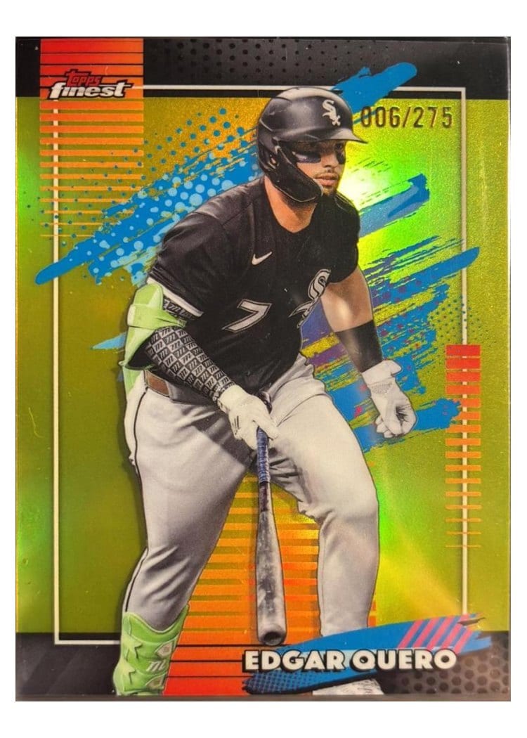 2026 Topps Finest Edgar Quero #117 card