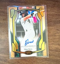 2026 Topps Tier One Break Out Autographs Edgar Quero #BOA-EQ card