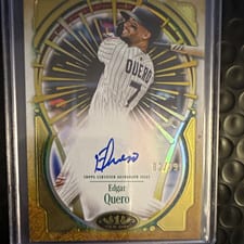 2026 Topps Tier One Tier One Xplosion Autographs Edgar Quero #T1XA-EQ card