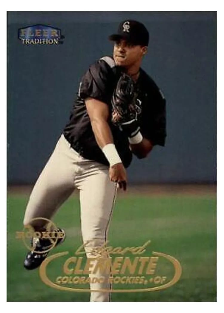 1998 Fleer Update Edgard Clemente #U72 card