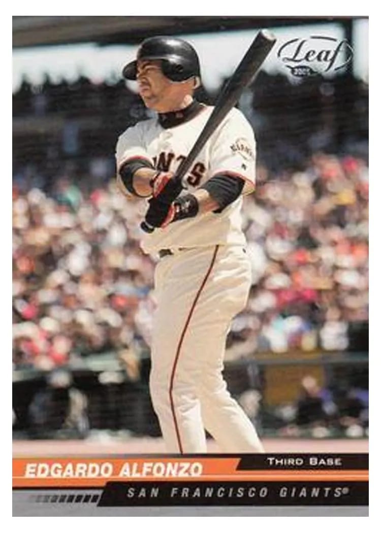 2005 Leaf Edgardo Alfonzo #170 card