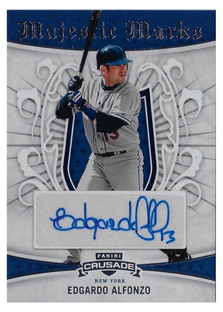 2024 Panini Crusade Majestic Marks Edgardo Alfonzo #MM-EA card