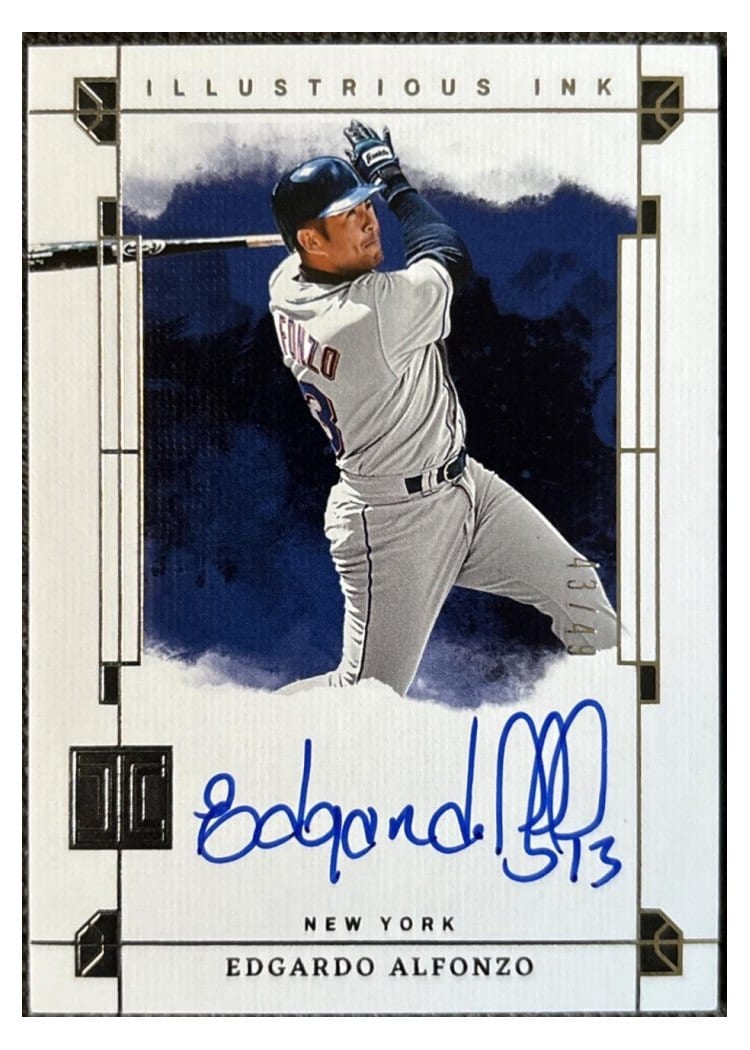 2024 Panini Impeccable Illustrious Ink Edgardo Alfonzo #II-EA card