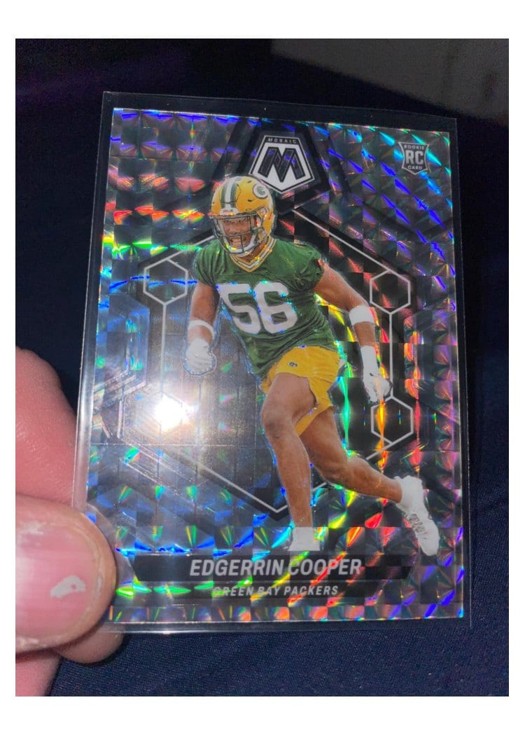 2024 Panini Mosaic Base Set Edgerrin Cooper #344 card