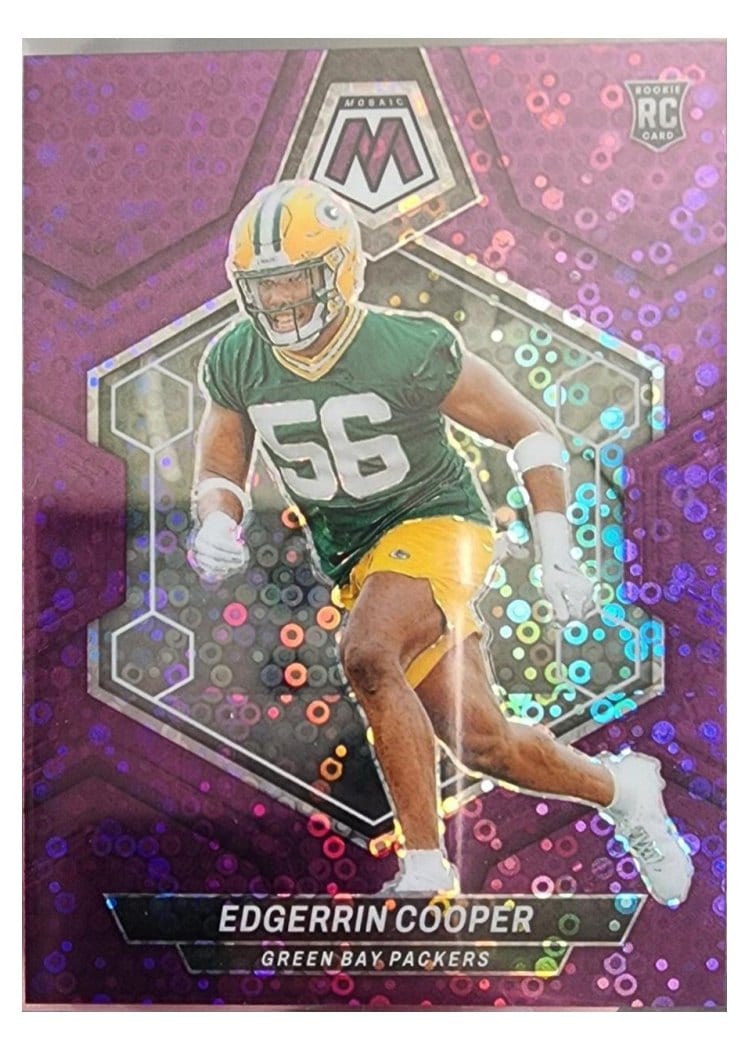 2024 Panini Mosaic Base Set Edgerrin Cooper #344 card