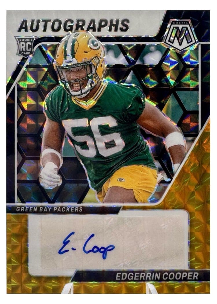 2024 Panini Mosaic Base Set Edgerrin Cooper #344 card