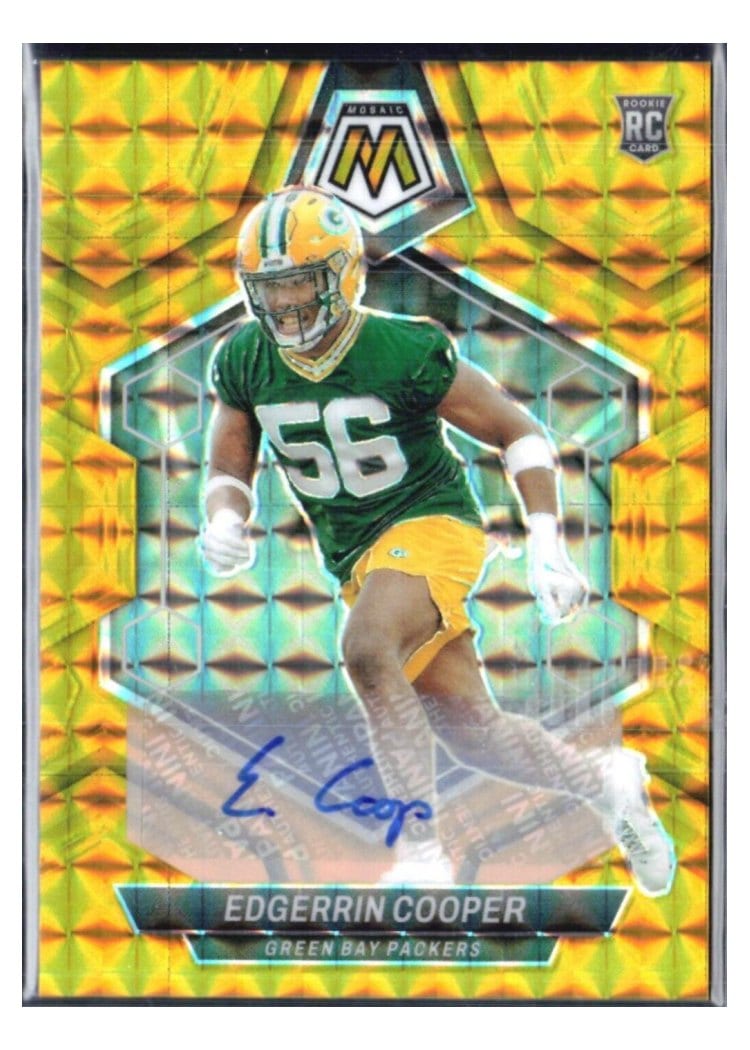 2024 Panini Mosaic Base Set Edgerrin Cooper #344 card