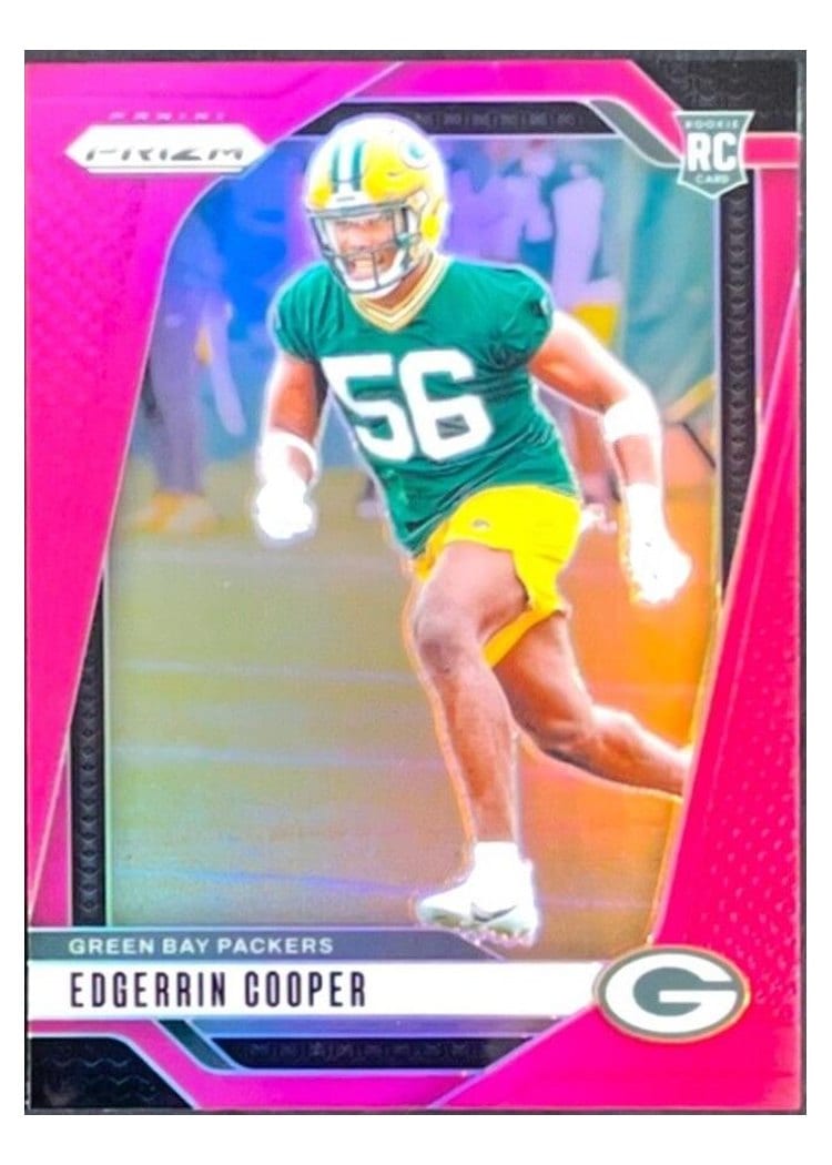 2024 Panini Prizm Base Set Edgerrin Cooper Pink #331 card