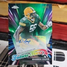 2024 Topps Chrome Future Stars Autographs Edgerrin Cooper #FSA-EC card