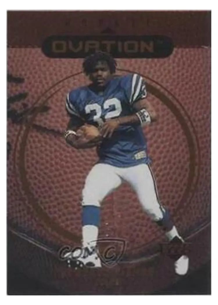 1999 Upper Deck Ovation Edgerrin James #64 card