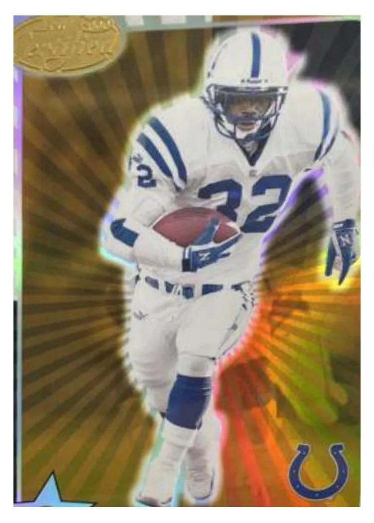 2000 Leaf Certified Edgerrin James #122 card