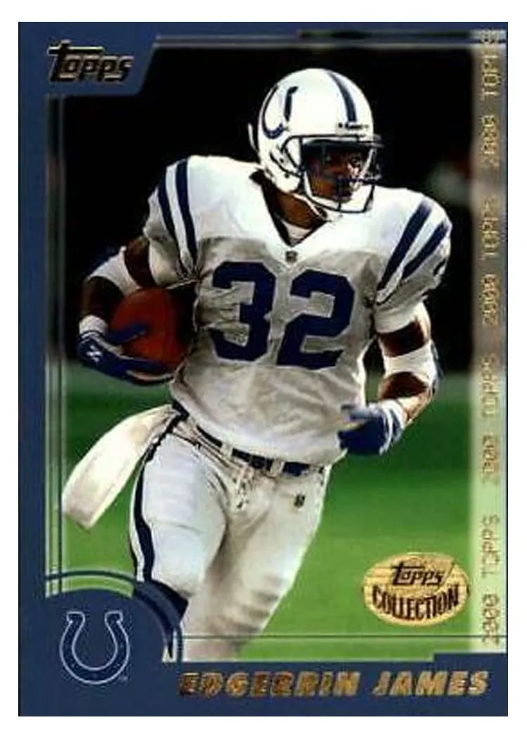 2000 Topps Edgerrin James #50 card