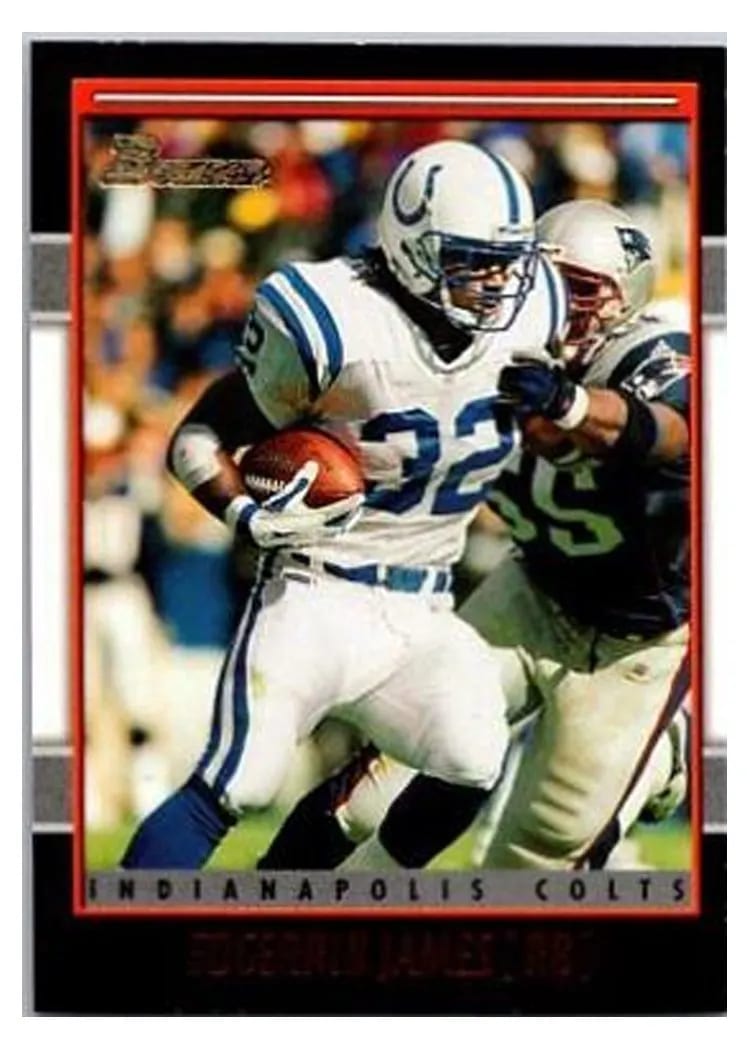 2001 Bowman Edgerrin James #35 card