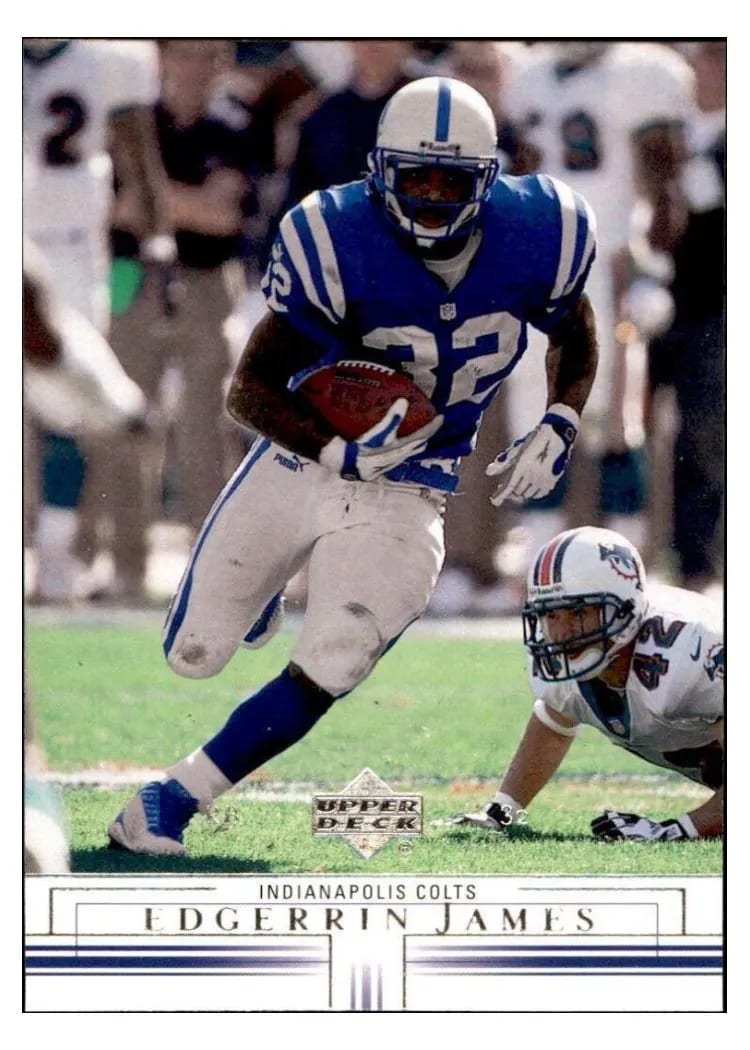 2001 Upper Deck Edgerrin James #69 card
