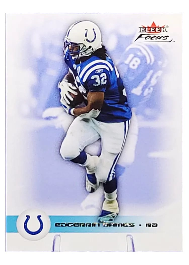 2003 Fleer Focus Edgerrin James #111 card