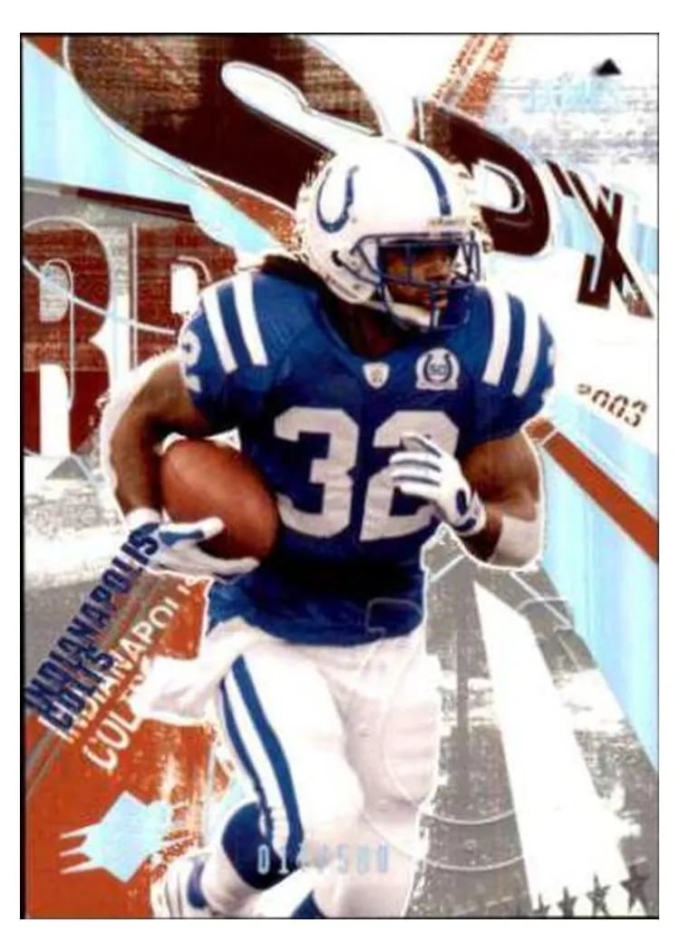 2003 Spx Edgerrin James #72 card