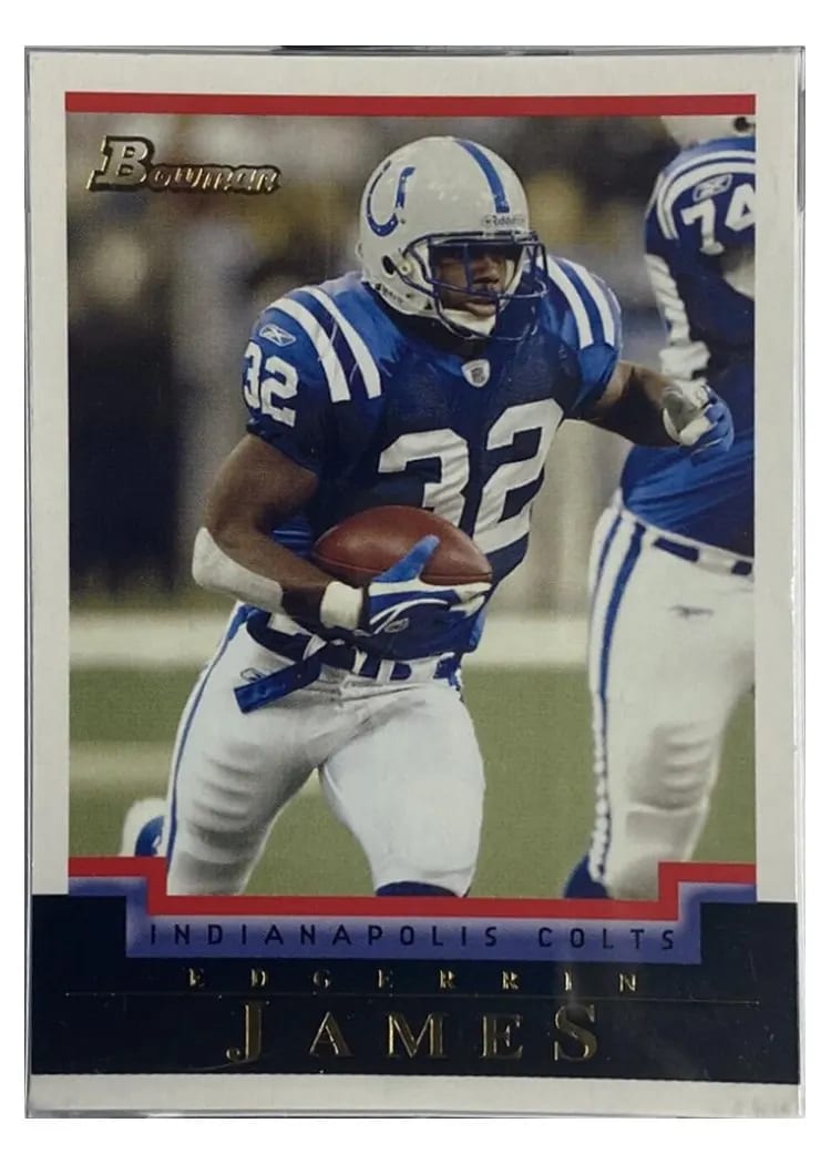 2004 Bowman Edgerrin James #9 card