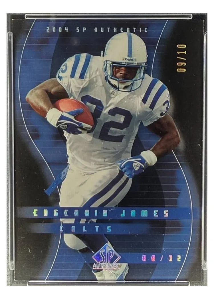 2004 SP Authentic Edgerrin James #38 card