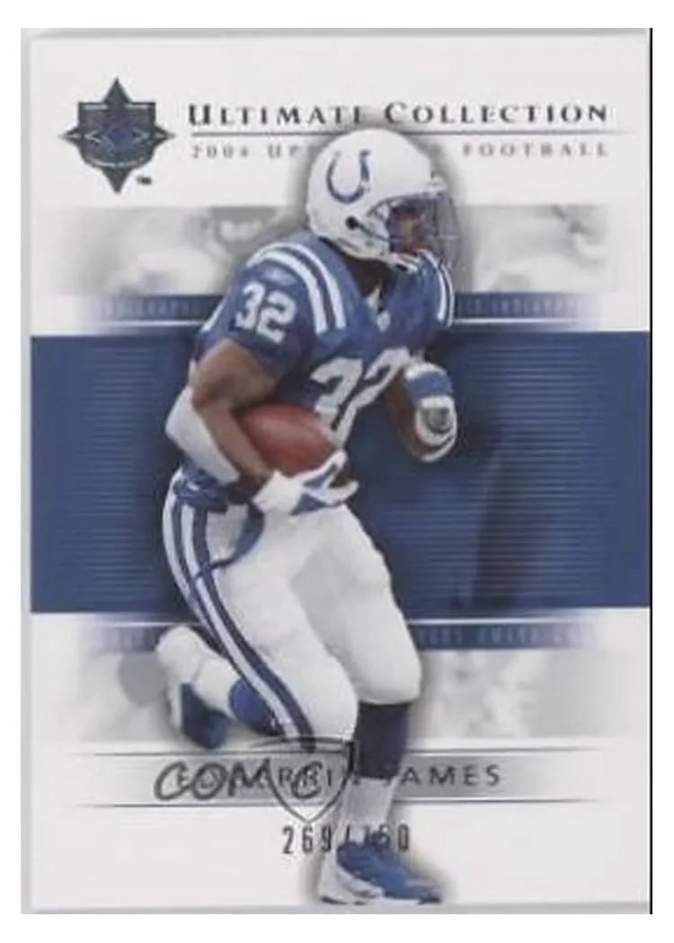 2004 Upper Deck Ultimate Collection Edgerrin James #26 card