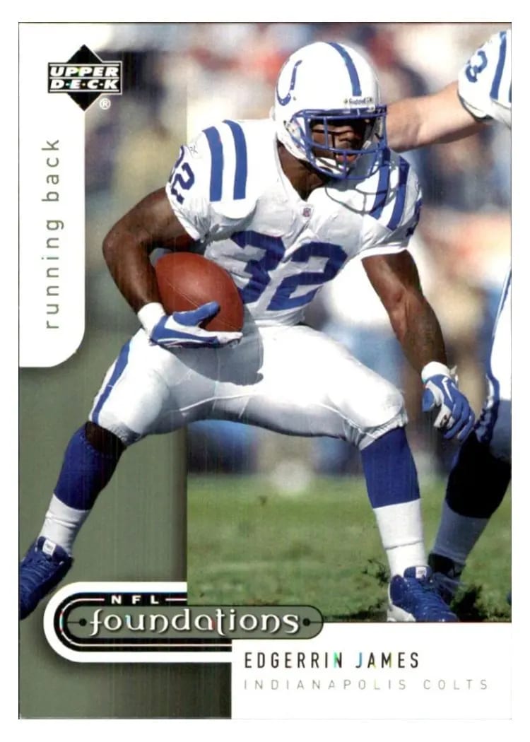 2005 Upper Deck Foundations Edgerrin James #41 card