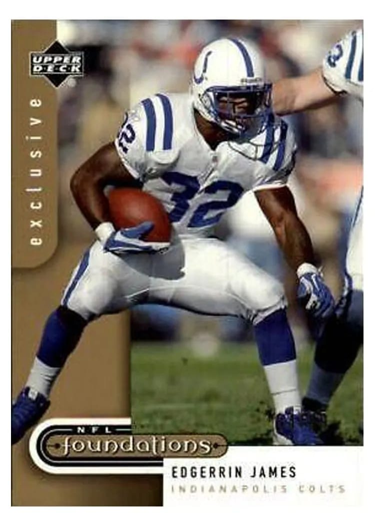 2005 Upper Deck Foundations Edgerrin James #41 card