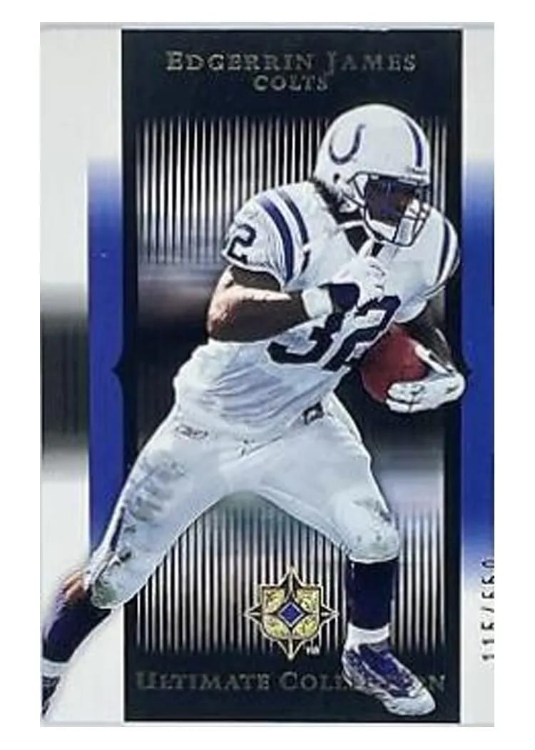 2005 Upper Deck Ultimate Collection Edgerrin James #41 card