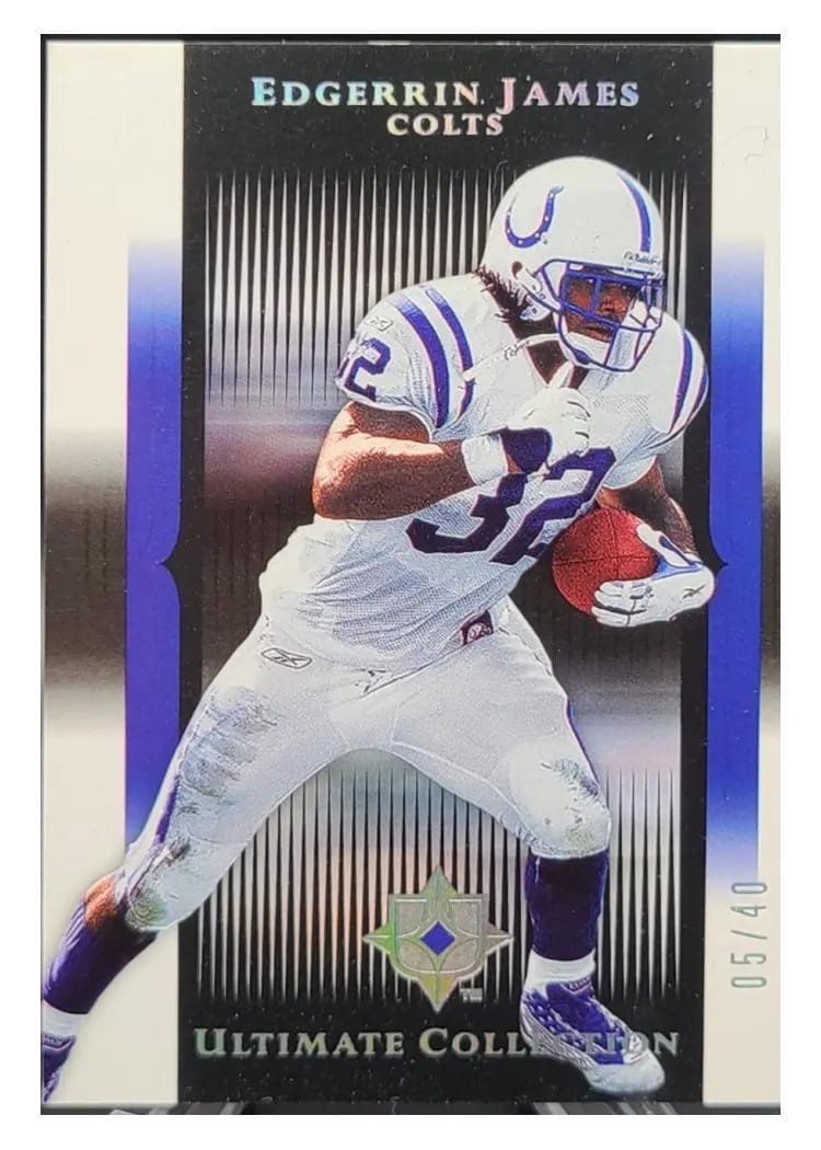 2005 Upper Deck Ultimate Collection Edgerrin James #41 card