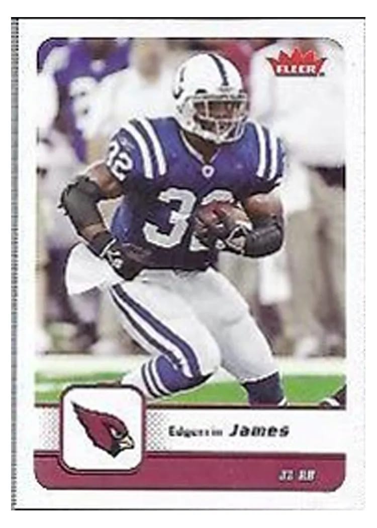 2006 Fleer Edgerrin James #42 card