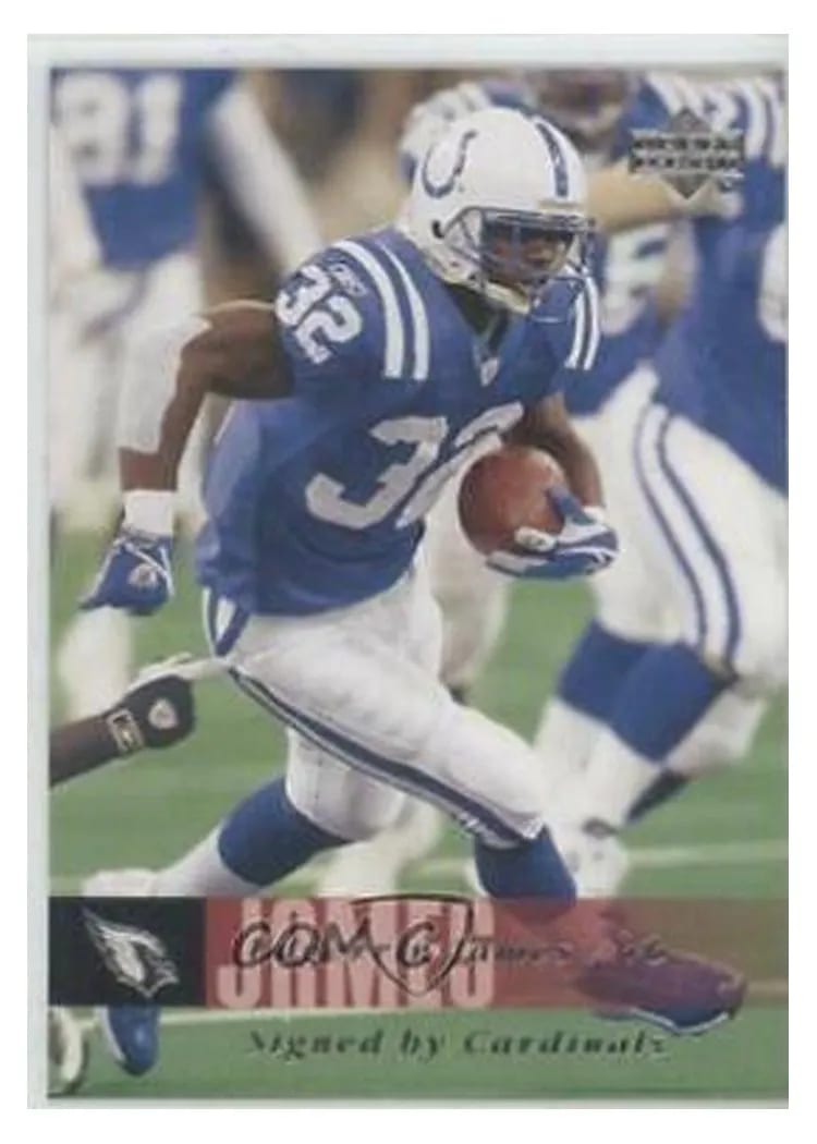2006 Upper Deck Edgerrin James #6 card