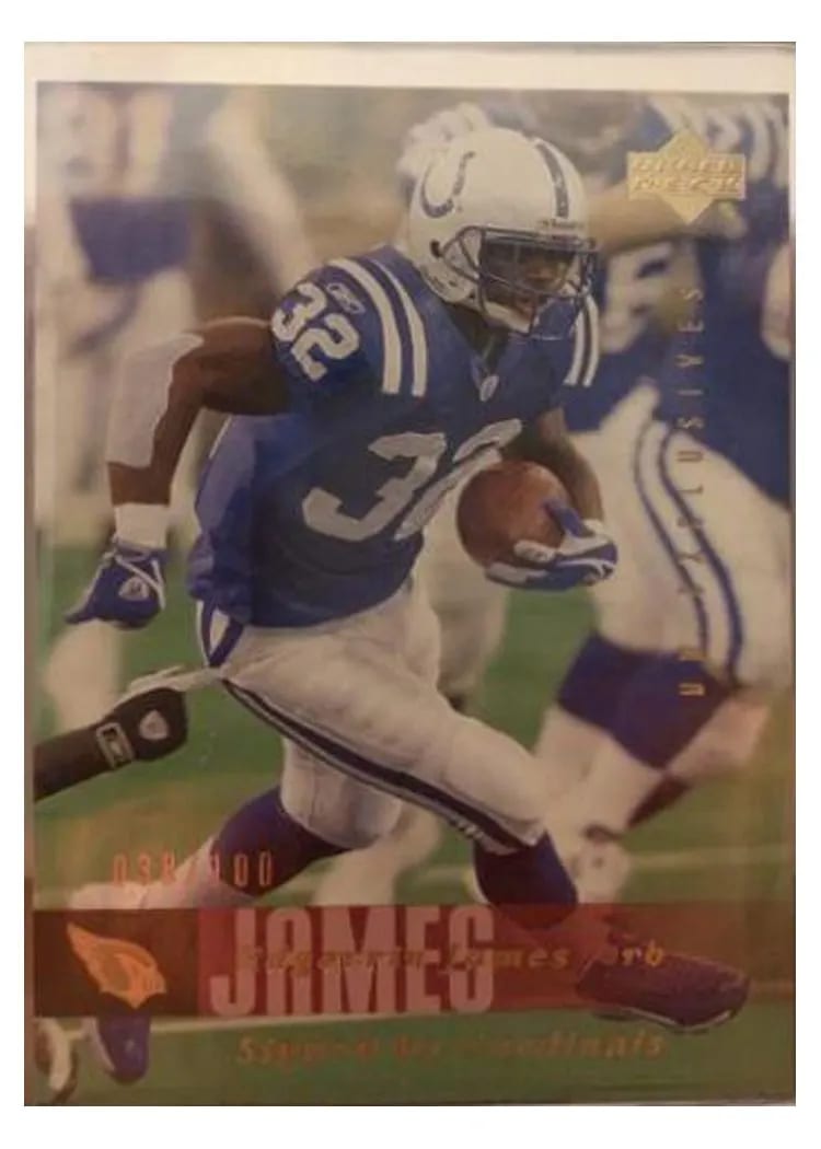 2006 Upper Deck Edgerrin James #6 card