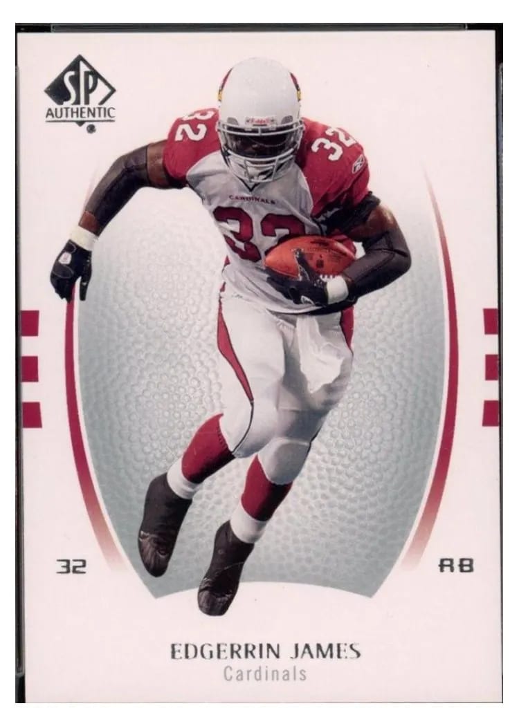 2007 SP Authentic Edgerrin James #33 card