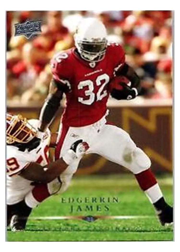 2008 Upper Deck Edgerrin James #1 card