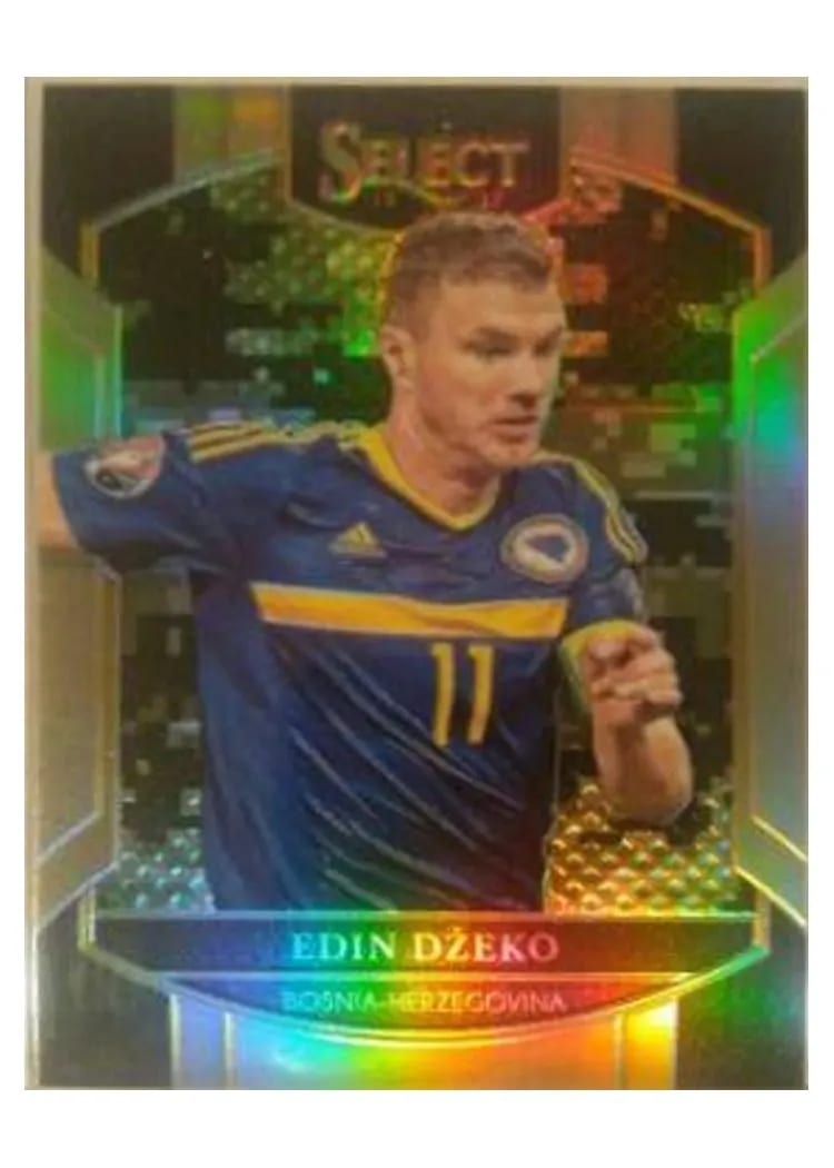 2016 Panini Select Edin Dzeko #7 card