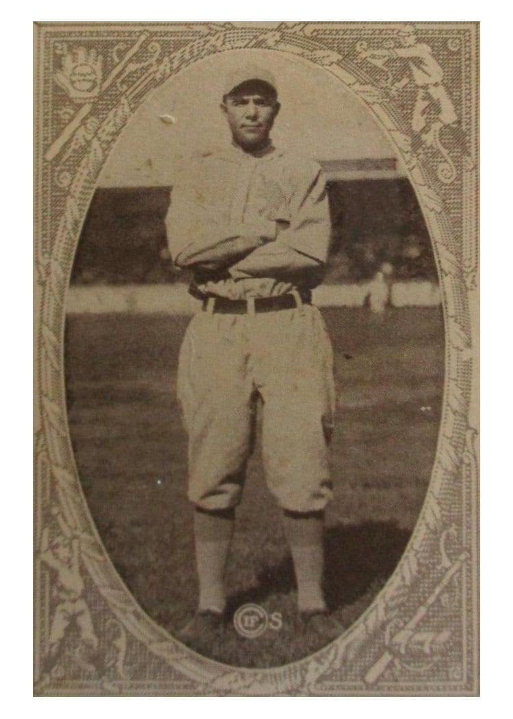 1922 E120 American Caramel Edmund Bing Miller card