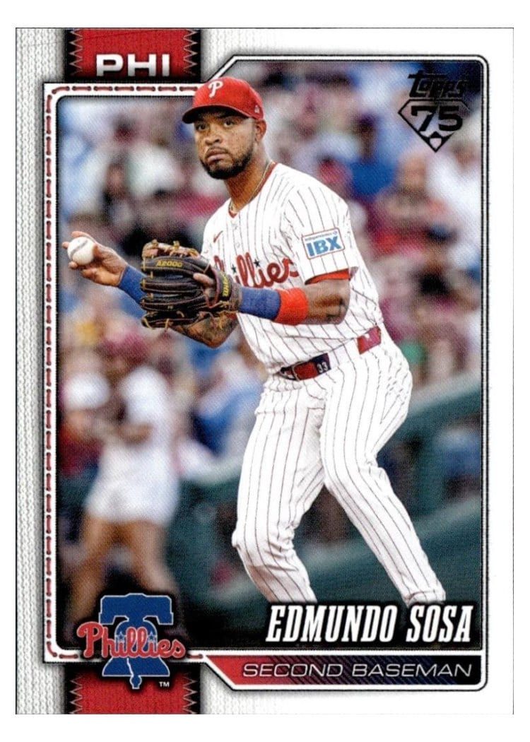 2026 Topps Base Set Edmundo Sosa #289 card