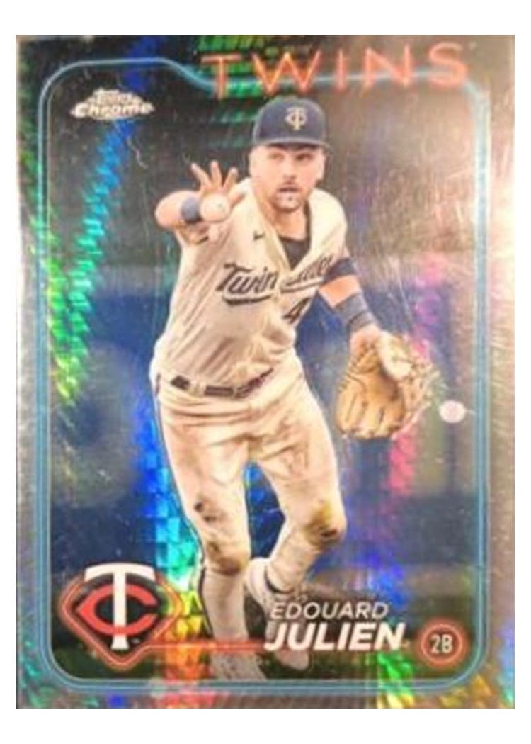 2024 Topps Chrome Base Set Edouard Julien #152 card