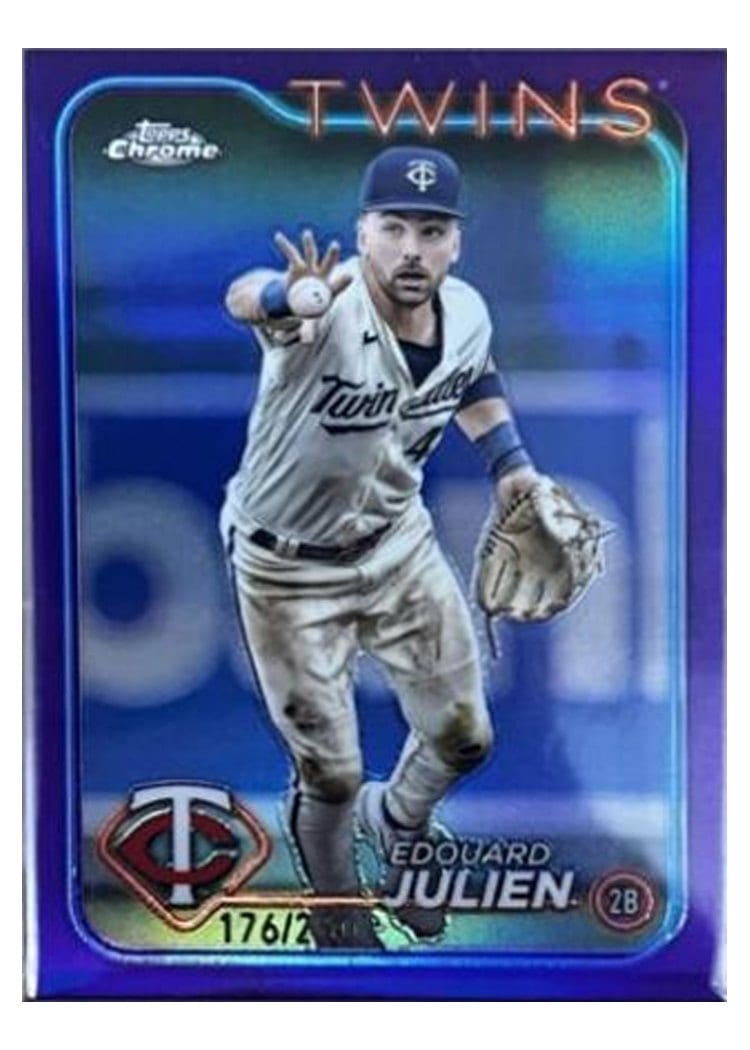2024 Topps Chrome Base Set Edouard Julien #152 card