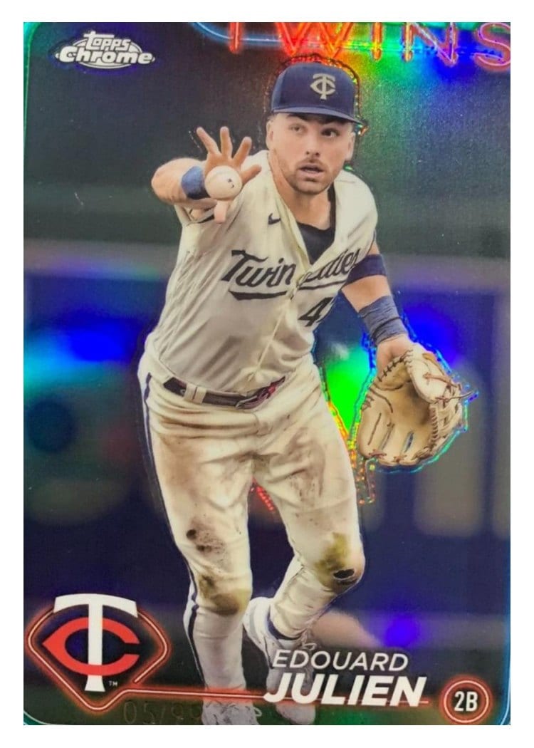 2024 Topps Chrome Base Set Edouard Julien #152 card