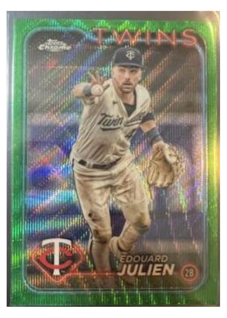 2024 Topps Chrome Base Set Edouard Julien #152 card