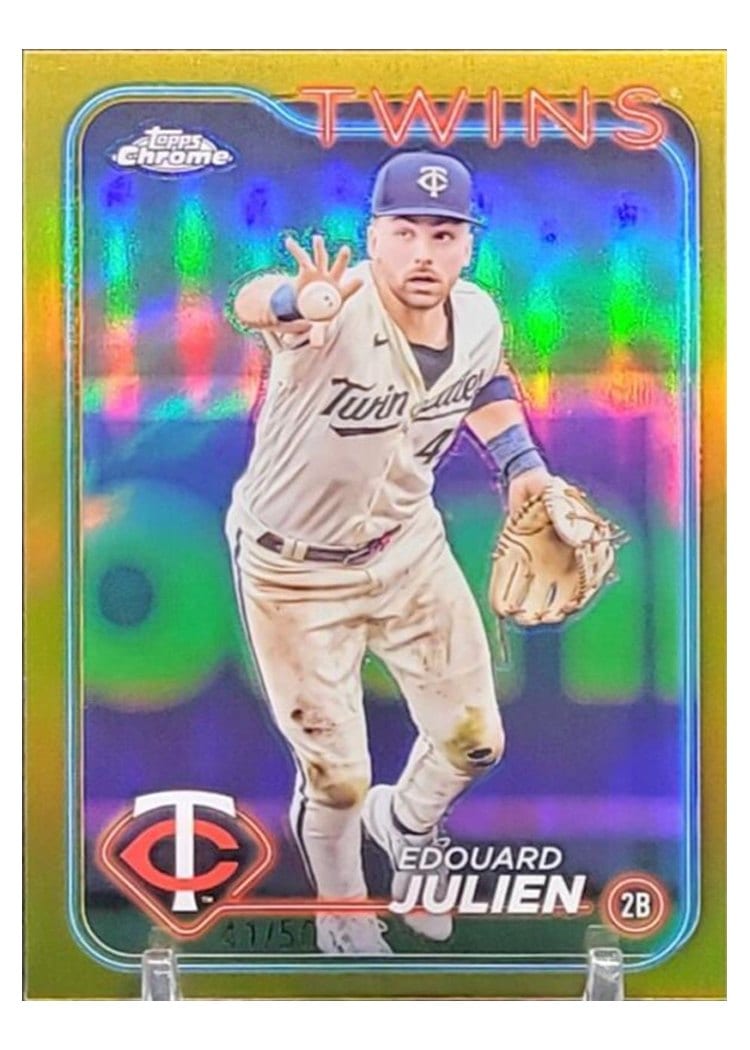 2024 Topps Chrome Base Set Edouard Julien #152 card