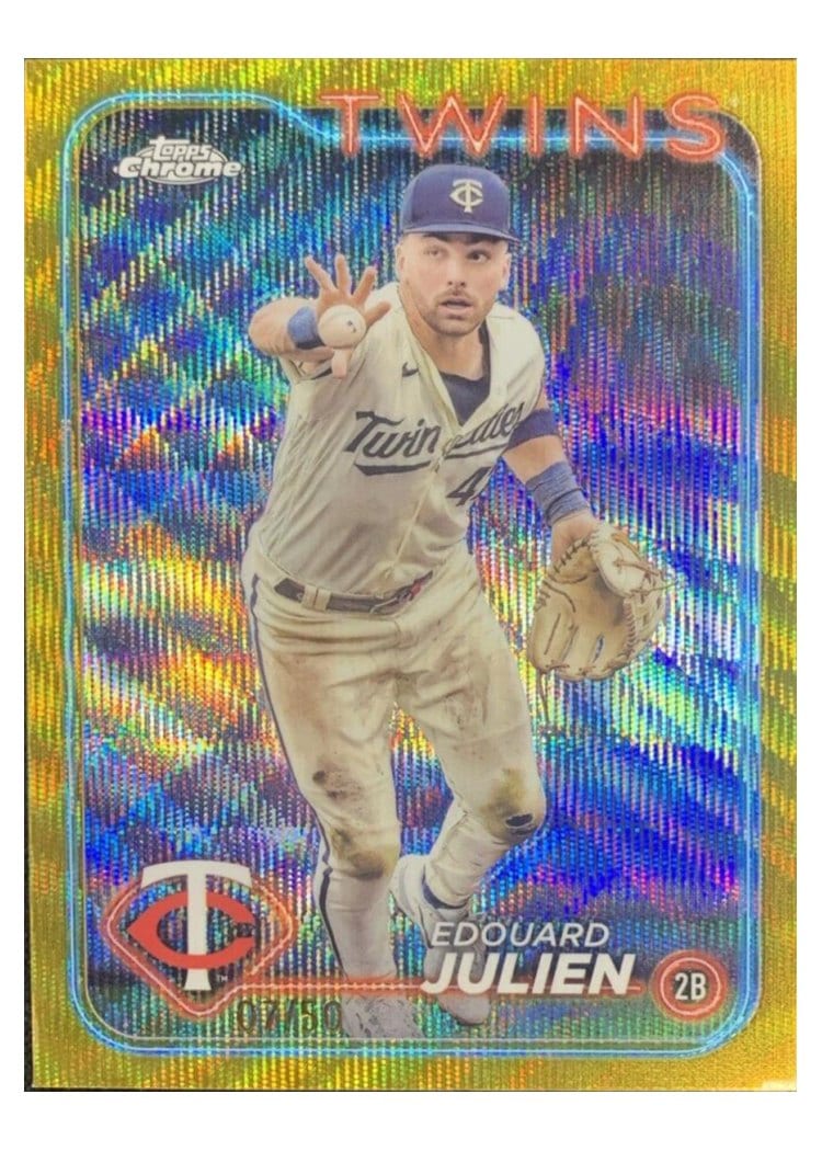 2024 Topps Chrome Base Set Edouard Julien #152 card