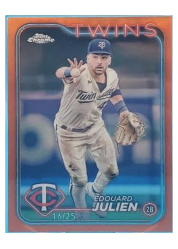 2024 Topps Chrome Base Set Edouard Julien #152 card