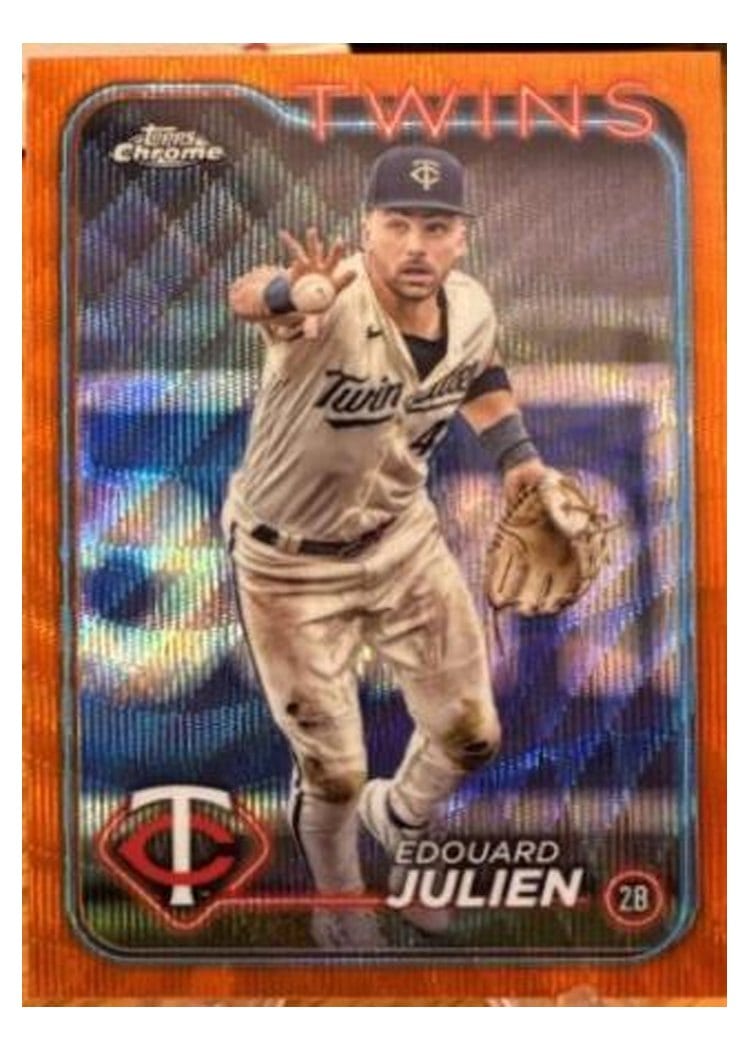 2024 Topps Chrome Base Set Edouard Julien #152 card