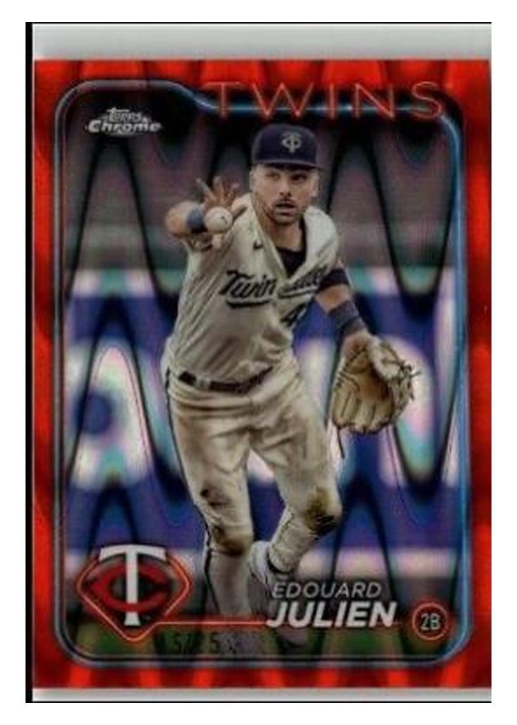 2024 Topps Chrome Base Set Edouard Julien #152 card