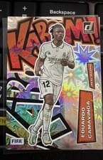 2022 Panini Donruss Kaboom Eduardo Camavinga #17 card