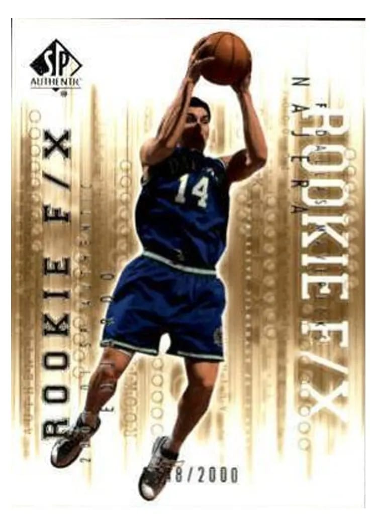 2000 SP Authentic Eduardo Najera #121 card